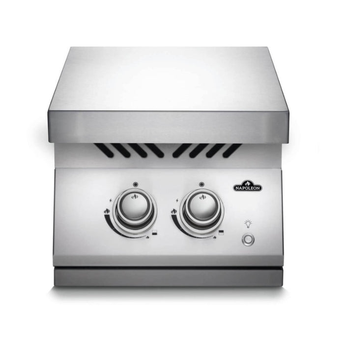 Napoleon Built-In 700 Series Inline Dual Range Top Burner With Stainless Steel Cover