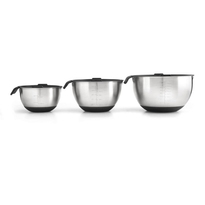 Napoleon Stainless Steel 3-Piece Marinating Bowl Set - 70042