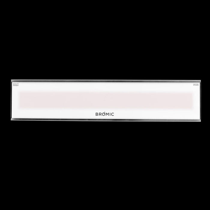 Bromic Heating Platinum Smart-Heat Series II 50-Inch 3400W 11,600 BTU 240V Electric Patio Heater - White - BH0320008