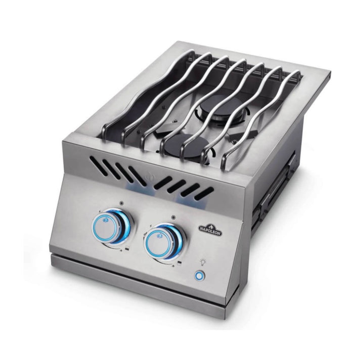 Napoleon Built-In 700 Series Inline Dual Range Top Burner With Stainless Steel Cover