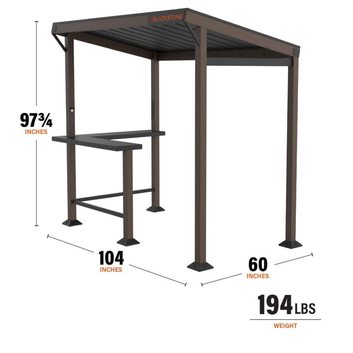 Blackstone 5 x 8-Foot Outdoor Pavilion - 6001