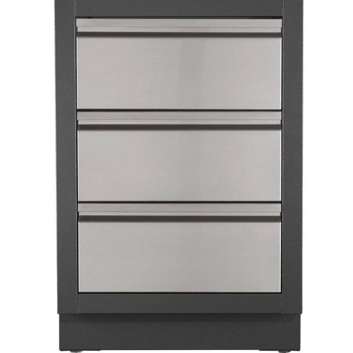 Napoleon OASIS Two Drawer Cabinet With False Top Drawer - IM-2DC-CN