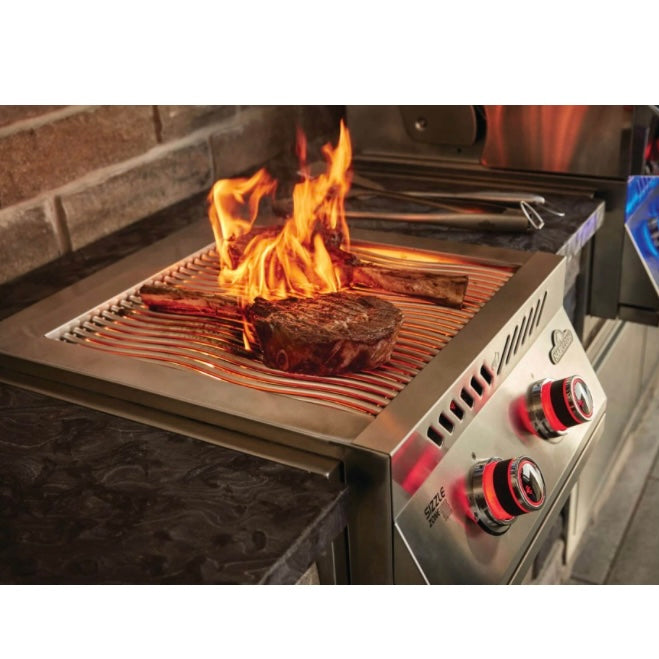 Napoleon Built-In 700 Series Dual Infrared Burner With Stainless Steel Cover