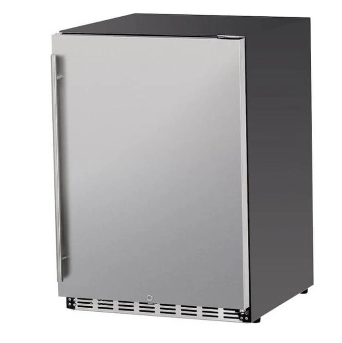 Summerset 24-Inch 5.3 Cu. Ft. Right Hinge Outdoor Rated Compact Refrigerator - SSRFR-24SR