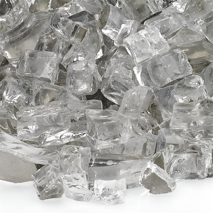 Warming Trends 10 Pounds of  1/2" Reflective Fire Glass for Gas Fire Pits