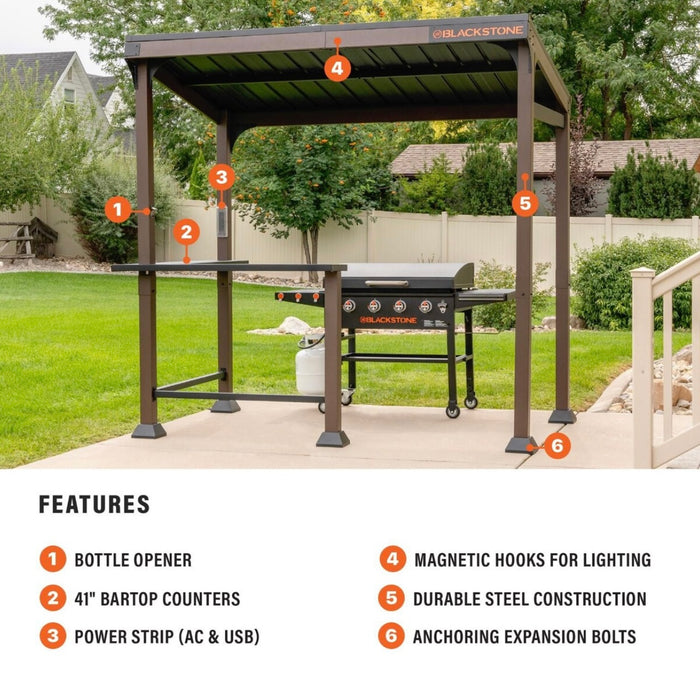 Blackstone 5 x 8-Foot Outdoor Pavilion - 6001