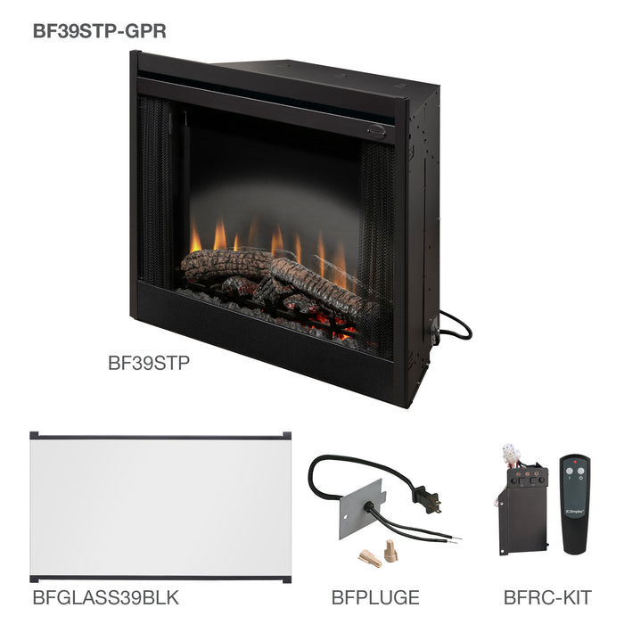 Dimplex Built-In Standard 39-Inch Electric Firebox - BF39STP