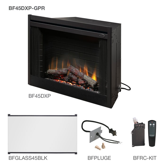 Dimplex Built-In Deluxe 45-Inch Electric Firebox - BF45DXP