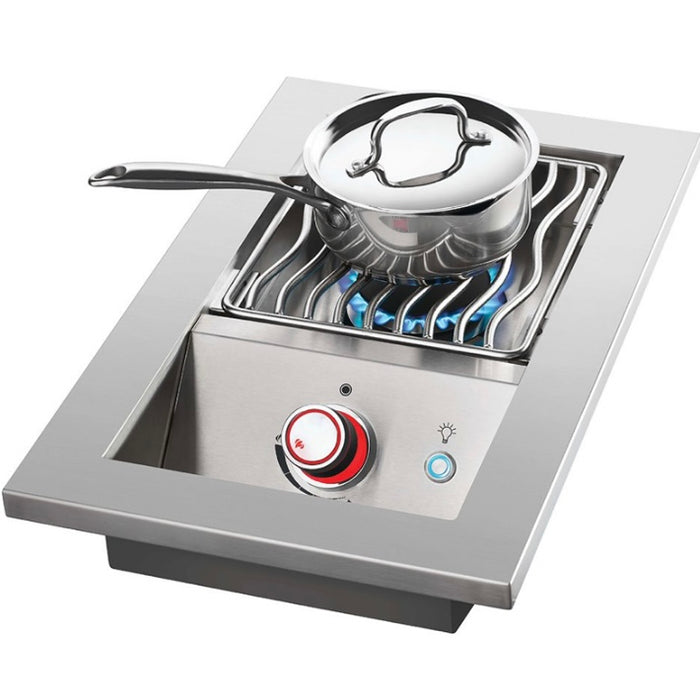 Napoleon Built-In 700 Series Inline Single Range Top Burner With Stainless Steel Cover