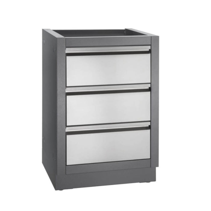 Napoleon OASIS Two Drawer Cabinet With False Top Drawer - IM-2DC-CN