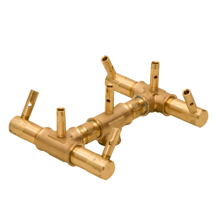 Warming Trends 84K BTU Crossfire CFB Original Brass Burner With Waterstop