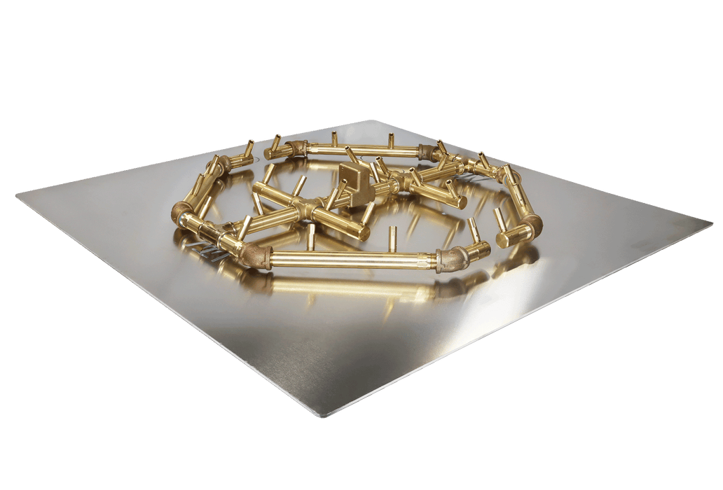 Warming Trends 280K BTU Crossfire CFBO Octagonal Brass Burner With Waterstop