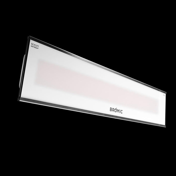 Bromic Heating Platinum Smart-Heat Series II 33-Inch 2300W 7,900 BTU 240V Electric Patio Heater - White - BH0320007