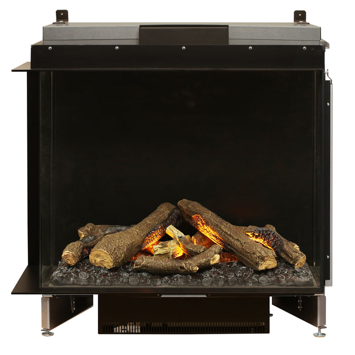 Dimplex E-Matrix 37-Inch Water Vapor 2-Sided Left-Facing Built-In Electric Fireplace - FEF3226L2L