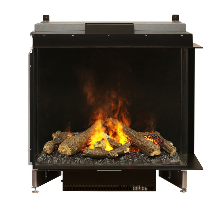 Dimplex E-Matrix 37'' E-MatriX 2-Sided Right-Facing Built-In Water Vapor Electric Fireplace - FEF3226L2R