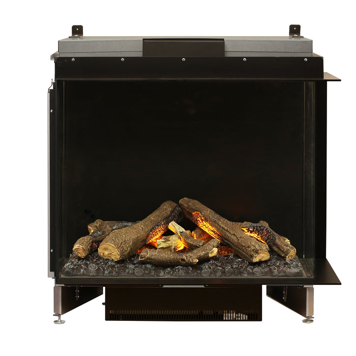 Dimplex E-Matrix 37'' E-MatriX 2-Sided Right-Facing Built-In Water Vapor Electric Fireplace - FEF3226L2R