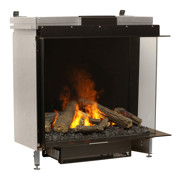 Dimplex E-Matrix 37'' E-MatriX 2-Sided Right-Facing Built-In Water Vapor Electric Fireplace - FEF3226L2R