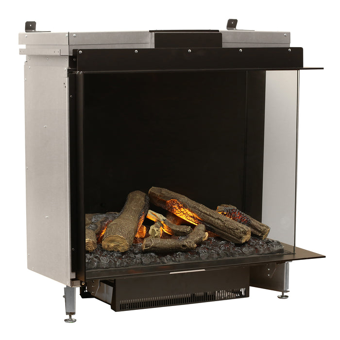 Dimplex E-Matrix 37'' E-MatriX 2-Sided Right-Facing Built-In Water Vapor Electric Fireplace - FEF3226L2R