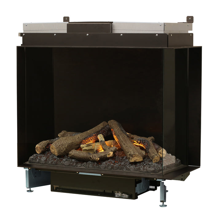 Dimplex E-Matrix 37'' E-MatriX 2-Sided Right-Facing Built-In Water Vapor Electric Fireplace - FEF3226L2R