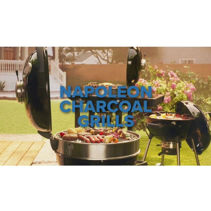 Napoleon Black Charcoal Kettle Grill