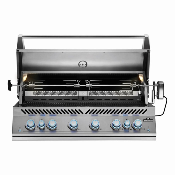 Napoleon Built-In 700 Series 44-Inch Gas Grill With Infrared Rear Burner & Rotisserie Kit