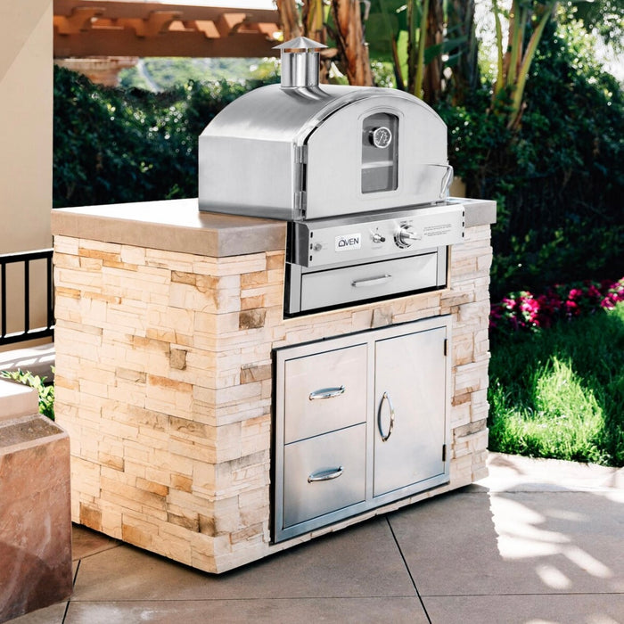 Summerset Built-In Natural Gas Outdoor Pizza Oven - SS-OVBI-NG