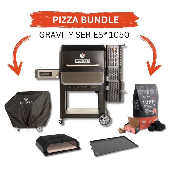 Masterbuilt Gravity Series 1050 Digital Charcoal Grill + Smoker Bundle - MB20041220