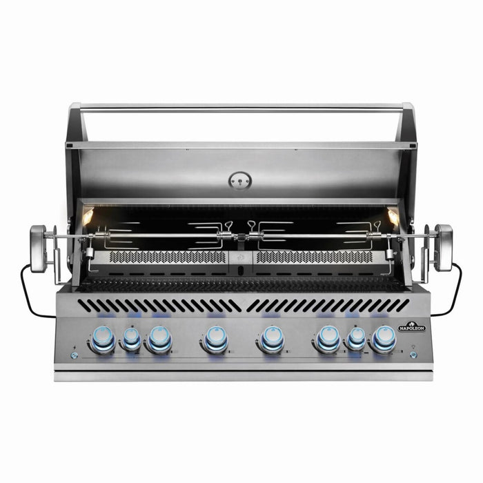 Napoleon Built-In 700 Series 44-Inch Gas Grill With Infrared Rear Burner & Rotisserie Kit