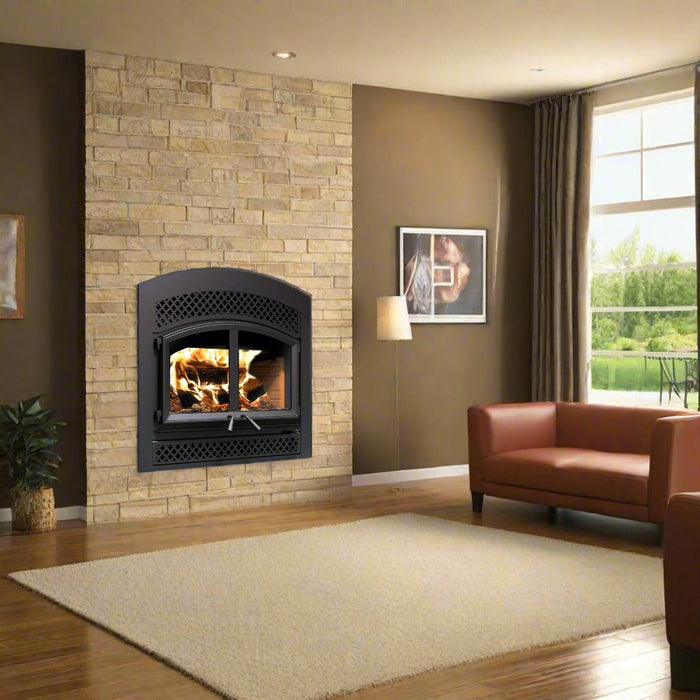 Valcourt Waterloo Arched Faceplate Wood Fireplace - FP15A