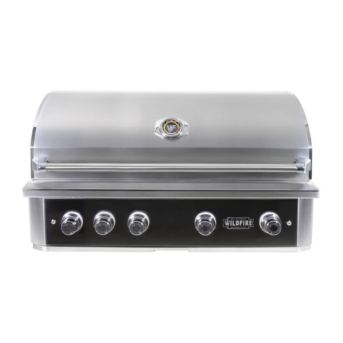 Wildfire Ranch PRO 42-Inch Black 304 SS Natural Gas Grill - WF-PRO42G-RH-NG