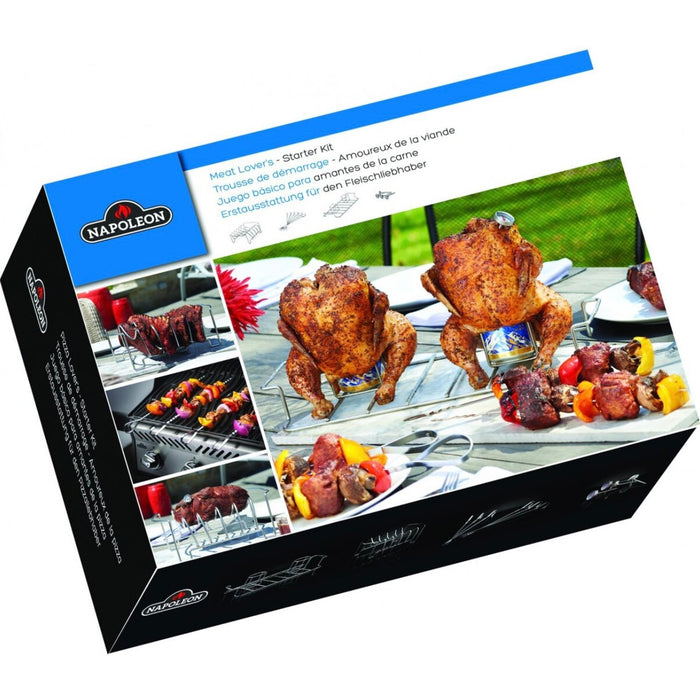 Napoleon 4-Piece Meat Lovers BBQ Starter Kit - 90001