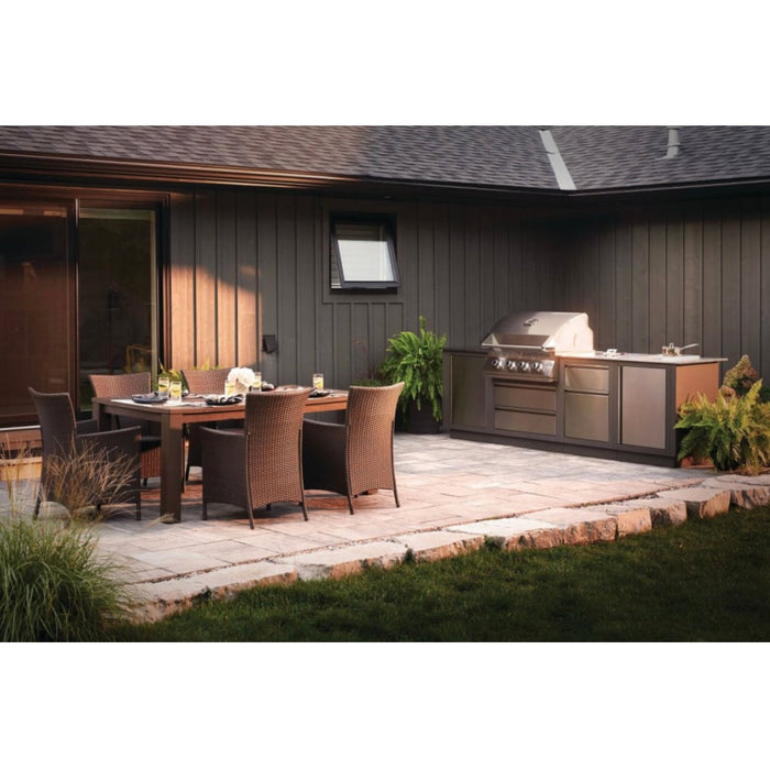 Napoleon Oasis 100 Modular Island Bundle With Built-In 500 Series 32-Inch Gas Grill