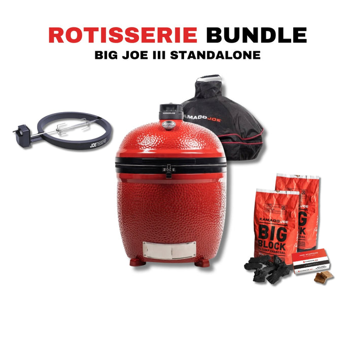 Kamado Joe Big Joe III Standalone 24-inch Charcoal Grill Bundle - KJ15040821