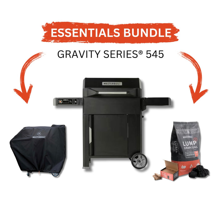 Masterbuilt AutoIgnite Series 545 Digital Charcoal Grill + Smoker Bundle - MB20041124