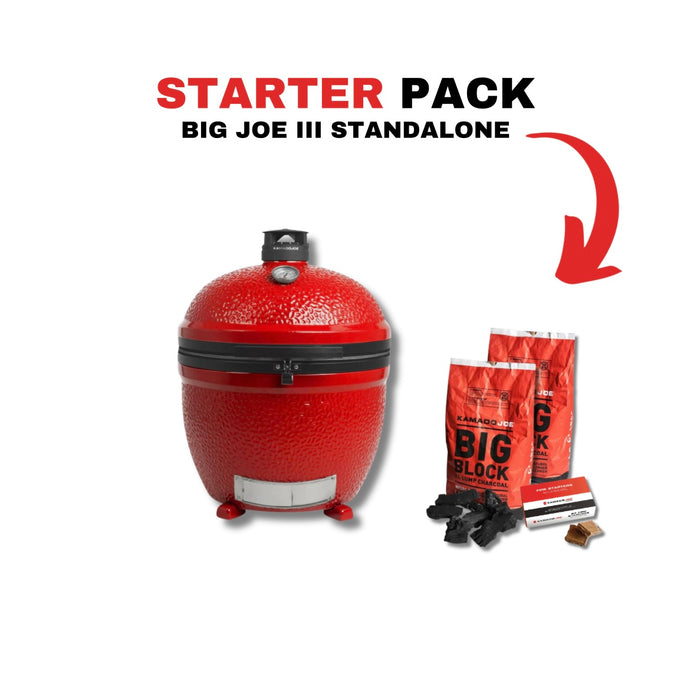 Kamado Joe Big Joe II Standalone 24-inch Charcoal Grill Bundle - BJ24NRHC