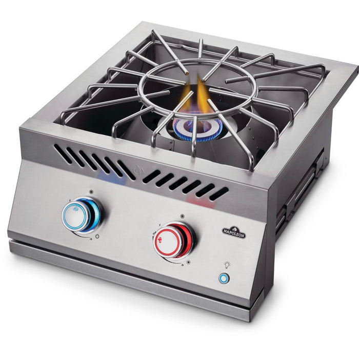 Napoleon Built-In 700 Series Gas Power Burner With Stainless Steel Cover