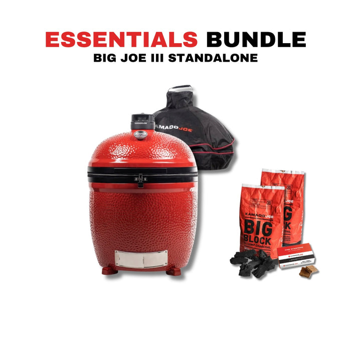 Kamado Joe Big Joe III Standalone 24-inch Charcoal Grill Bundle - KJ15040821