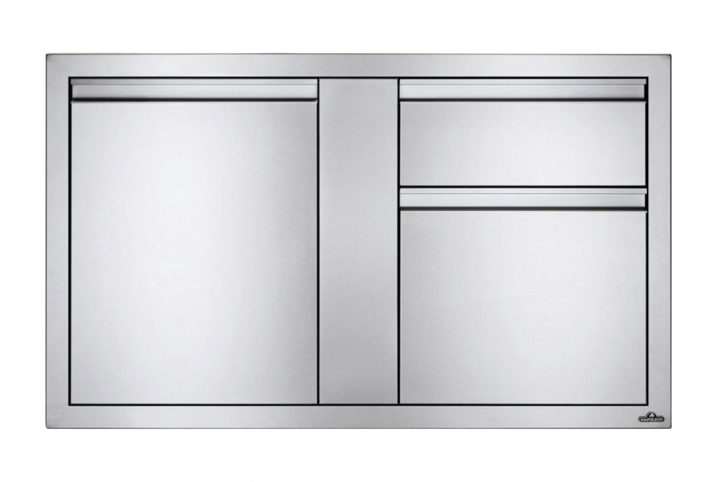 Napoleon Built-In 42"X 24" Large Single Door & Standard Drawer - BI-4224-1D2DR