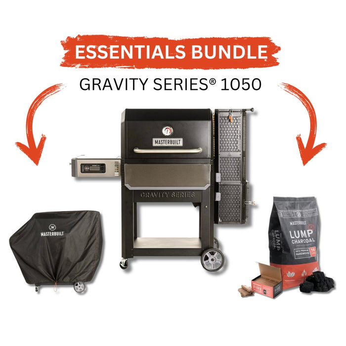 Masterbuilt Gravity Series 1050 Digital Charcoal Grill + Smoker Bundle - MB20041220