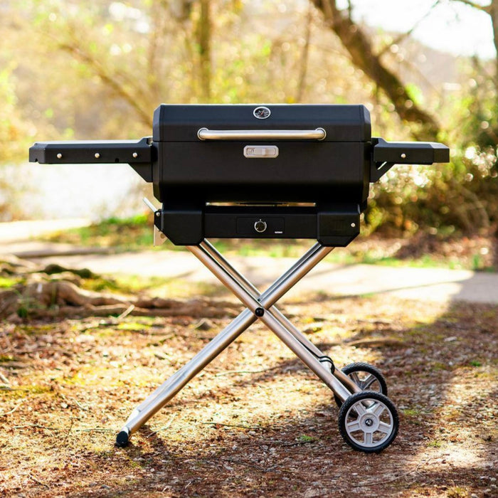 Masterbuilt Portable Charcoal Grill + Smoker - MB20040722