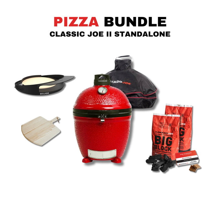 Kamado Joe Classic Joe II Standalone 18-inch Charcoal Grill Bundle - KJ23NRHC