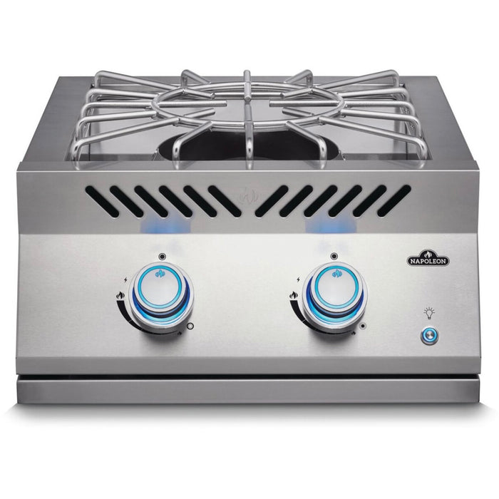 Napoleon Built-In 700 Series Gas Power Burner With Stainless Steel Cover