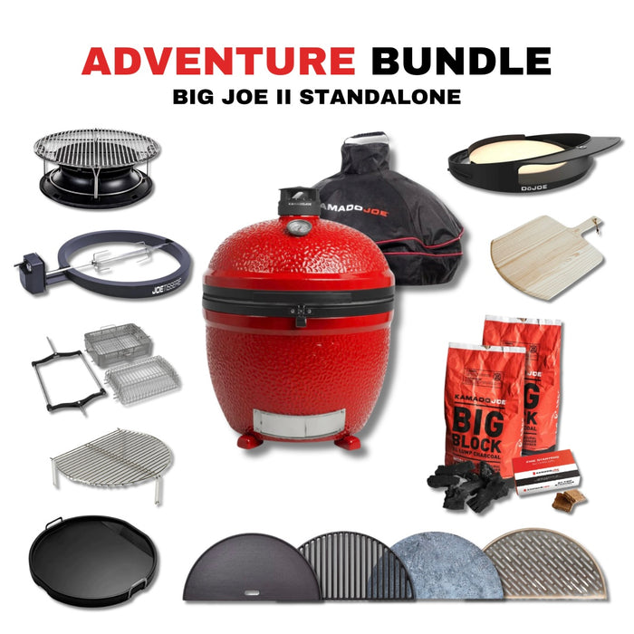 Kamado Joe Big Joe II Standalone 24-inch Charcoal Grill Bundle - BJ24NRHC