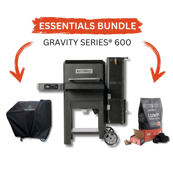 Masterbuilt Gravity Series 600 Digital Digital Charcoal Grill + Smoker Bundle - MB20041023