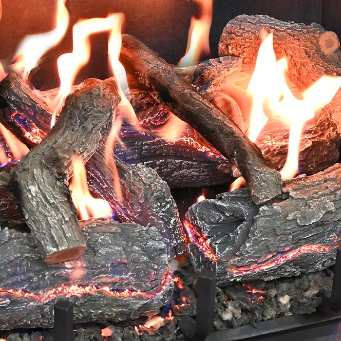Grand Canyon GFWOC GlowFire Arizona Weathered Oak Charred Gas Logs Only