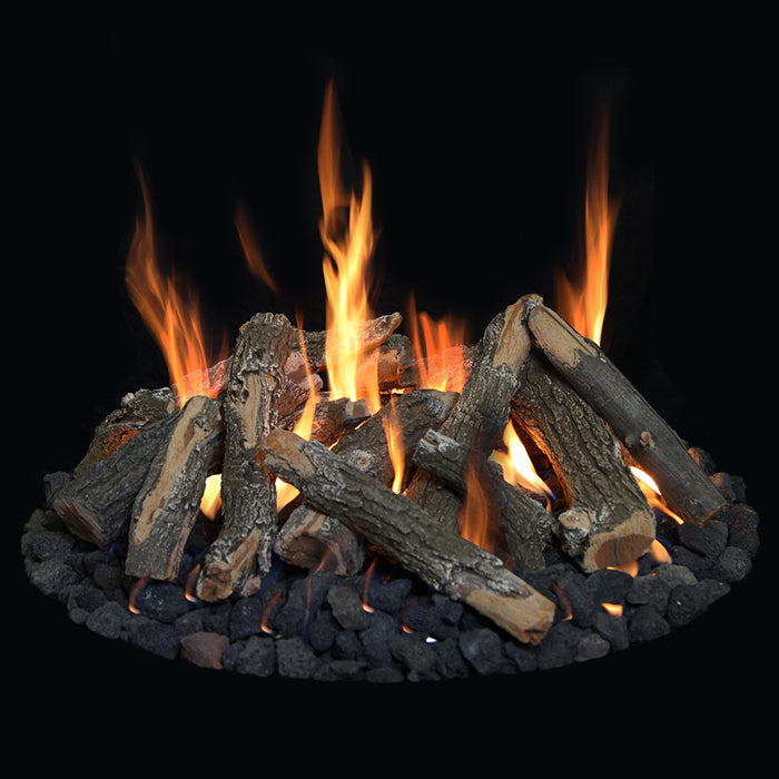 Grand Canyon 18" to 48" Arizona Weathered Oak Outdoor Fire Pit Gas Logs - FPAWO