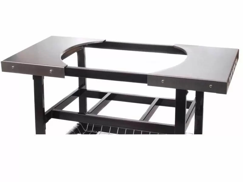 Primo Steel Cart With Stainless Steel Side Tables For Oval XL / Oval Large - PG00370