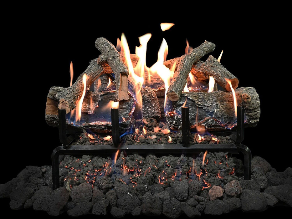 Grand Canyon GlowFire 18" Arizona Weathered Oak Charred Vented Gas Logs - GFWOC18