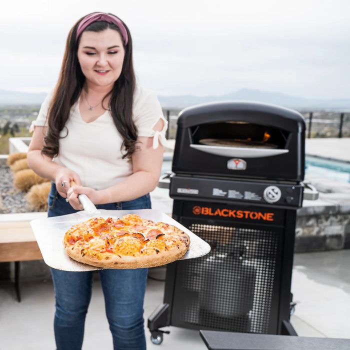 Blackstone Pizza Oven With Cart - FREE Cover & Pizza Basics Kit - 6825