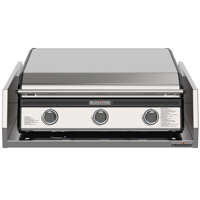 Blackstone 28-Inch Built-In Stainless Steel Gas Griddle With Hood